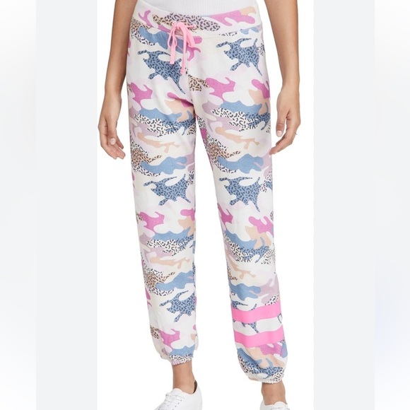 SUNDRY Abstract Camo Sweatpants Size 4 - Picture 1 of 3